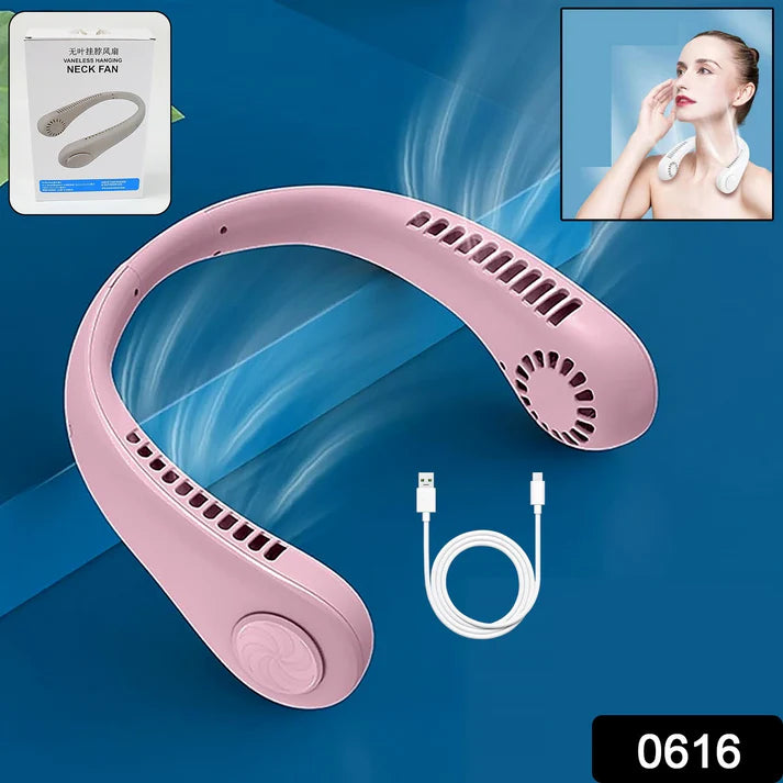 WearCool™ Portable Neck Fan – Hands-Free Personal Cooling