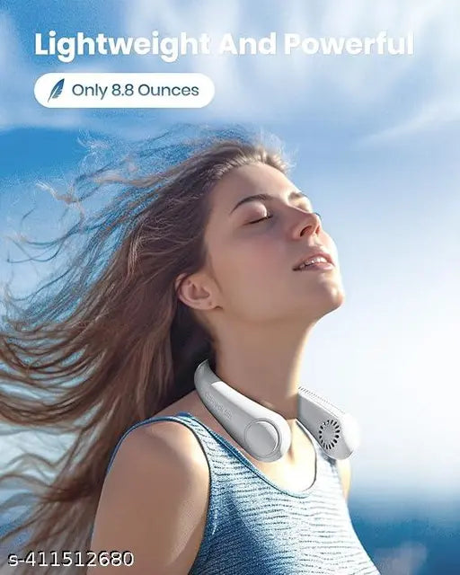 WearCool™ Portable Neck Fan – Hands-Free Personal Cooling