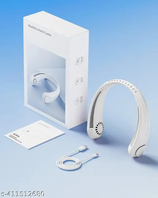 WearCool™ Portable Neck Fan – Hands-Free Personal Cooling